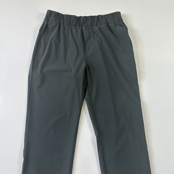 VUORI $98 Miles Dark Grey Gray Ankle Cropped Athletic Pants Size XL - Picture 2 of 8